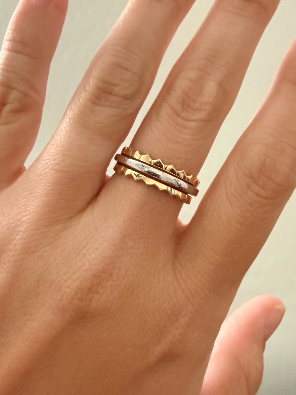 Kendra Scott Mixed Metal Ring-size 9